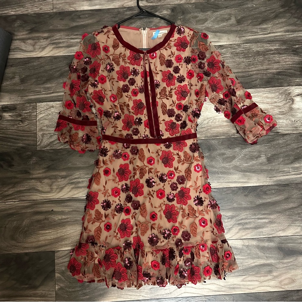 for love and lemons beatrice long sleeve dress